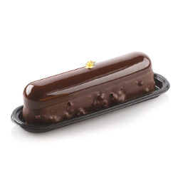 L Eclair 120 Silicone Mold with Cutter - 8 indents